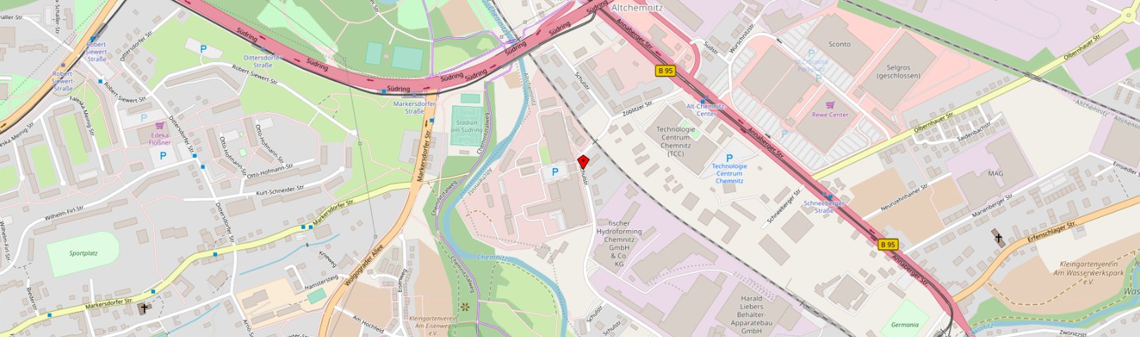Zweigstelle der Techno Metall Michalk GmbH in Chemnitz